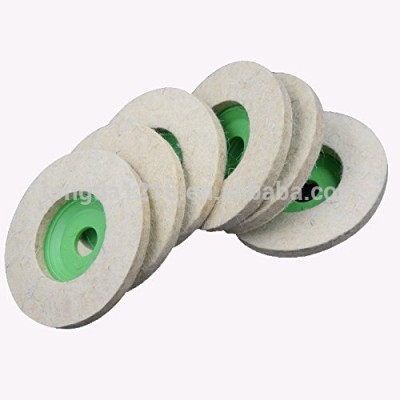 wool felt polishing tools angle grinder flap wheel