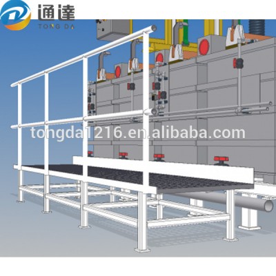 Tongda Rotary Type Vertical Lift Automatic Plating Production Line for Gold Plating