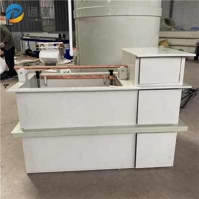 Tongda gold plating tank for portable electroplating machine with mini rectifier